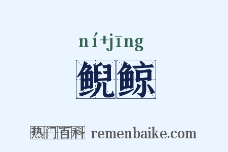 鲵鲸是什么意思的图片